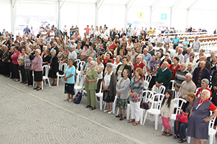 Enchente no Encontro de Paróquias