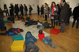 Artistas de palmo e meio expõem em Bragança