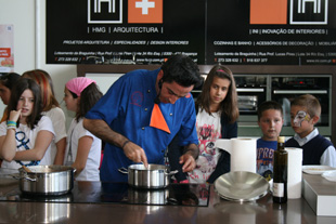 Luís Portugal lança livro de cozinha para crianças