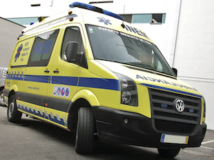 Doentes do sul do distrito longe da Via Verde de AVC