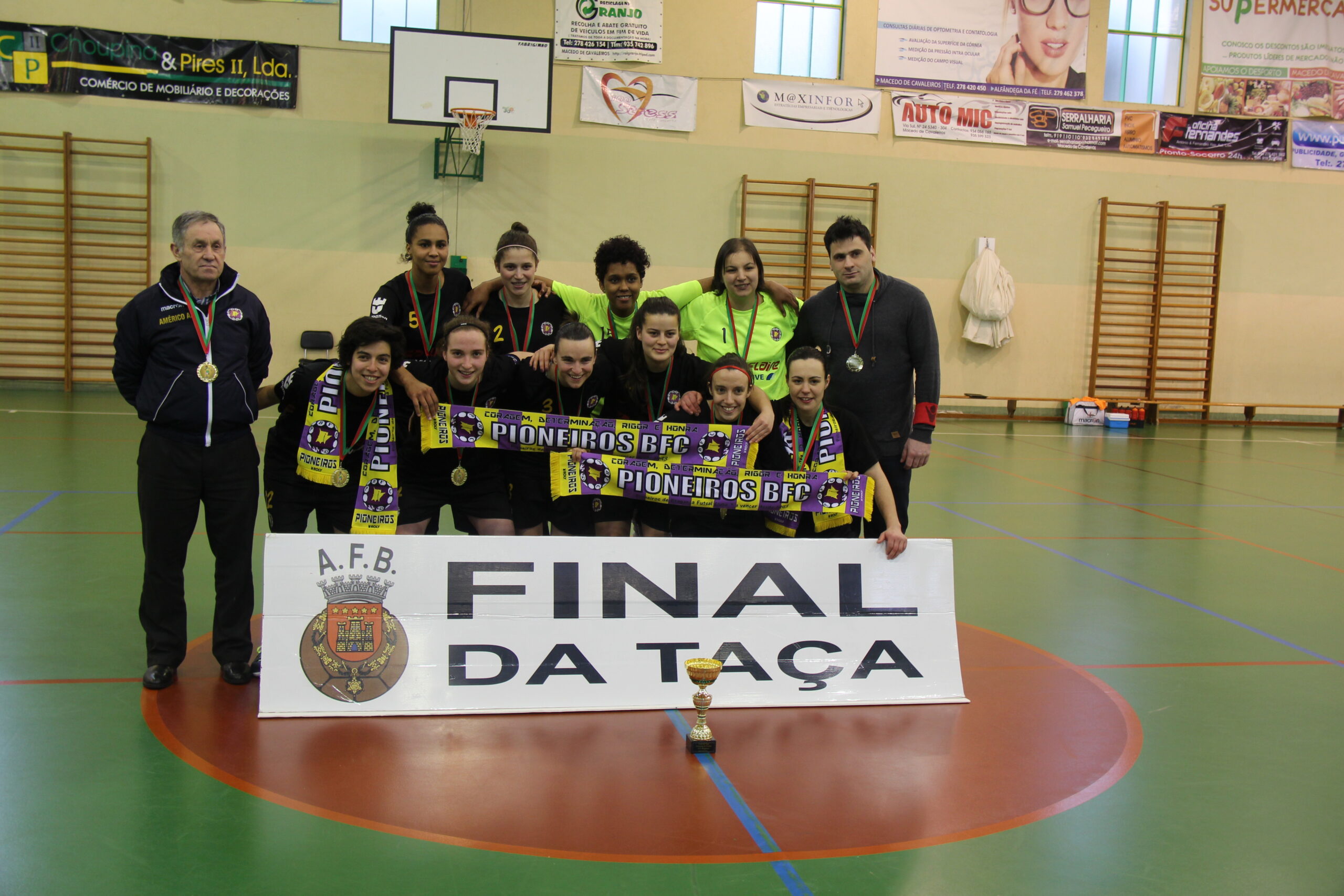 Pioneiros vencem taça distrital pela quarta época consecutiva