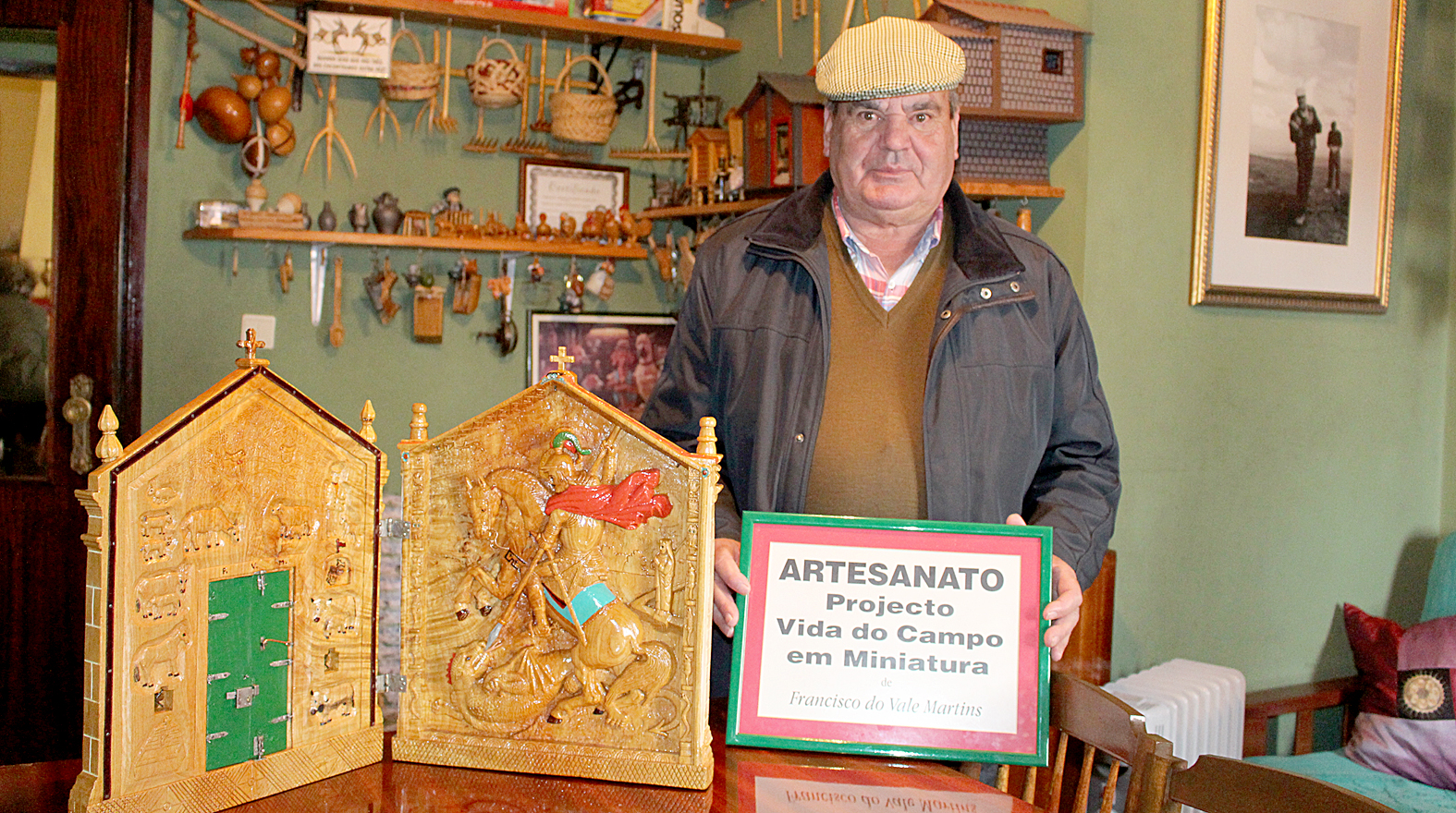 A vida do campo em miniatura