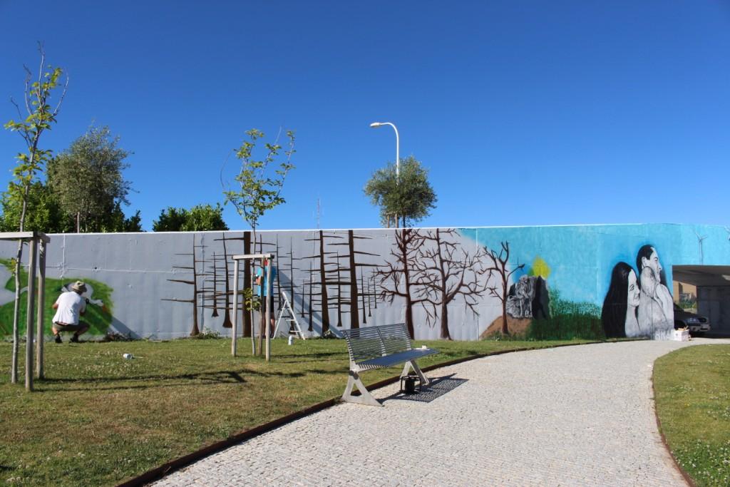 Festival de Street Art deu vida a paredes e muros de Bragança