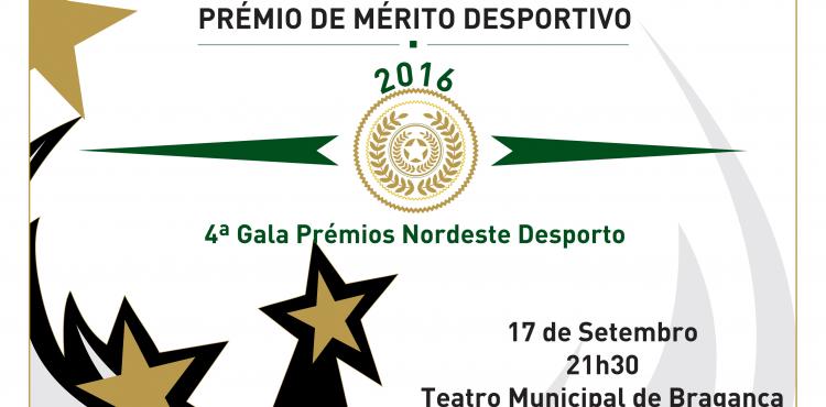 Clubes e atletas vão ser distinguidos em Bragança na 4ª Gala Prémios Nordeste Desporto