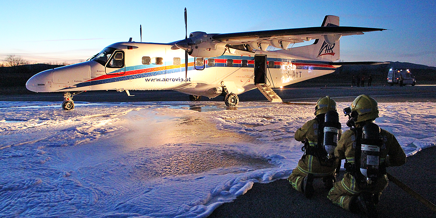 Rapidez e eficácia dos meios de socorro testadas no aeródromo de Bragança