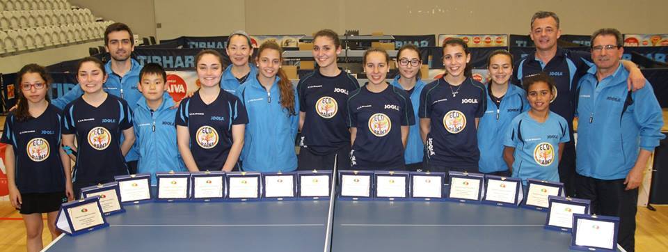 Mesatenistas do CTM sagram-se campeãs nacionais em Lamego