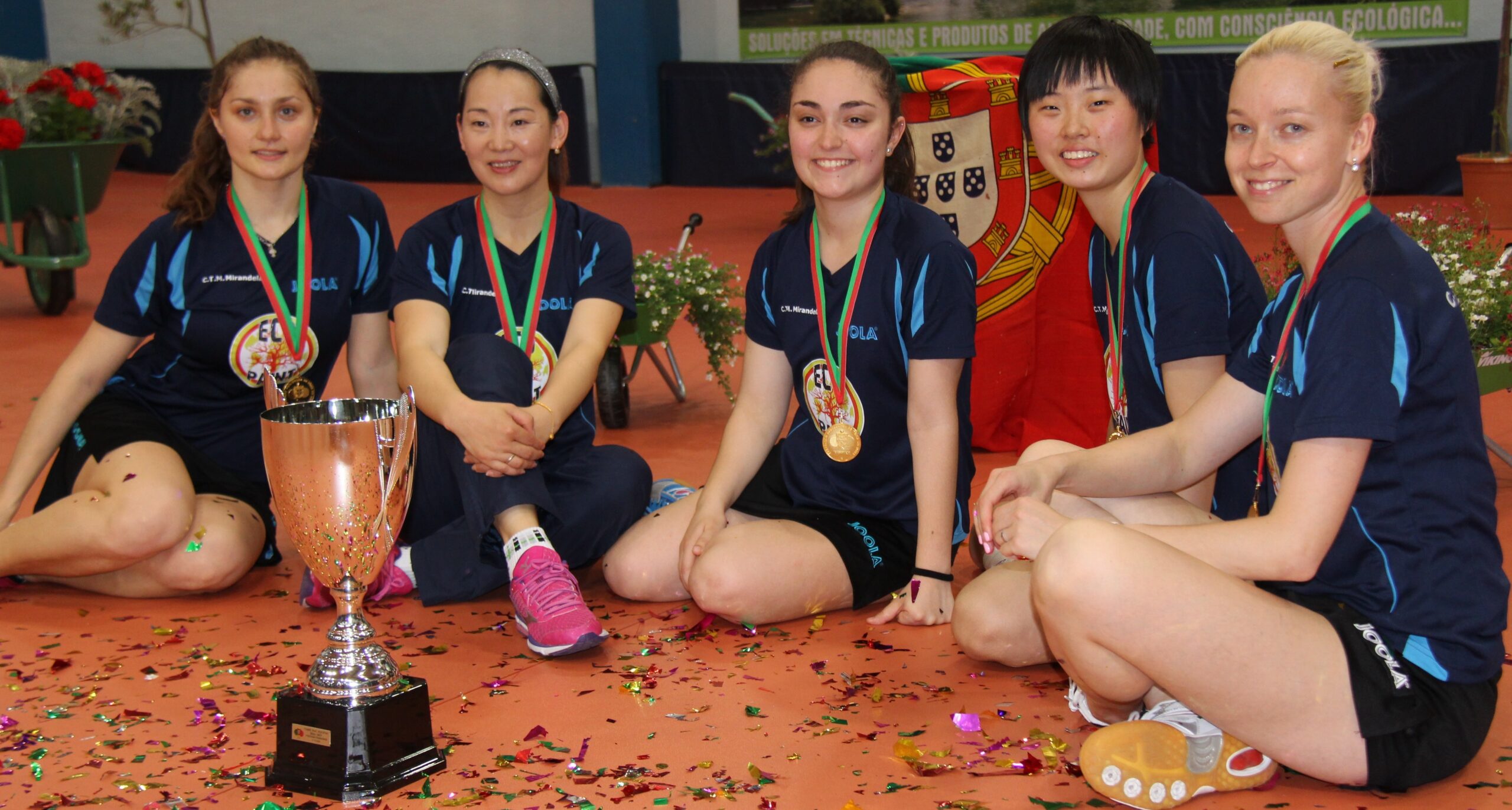CTM conquista 19º título nacional e mantém domínio do ténis de mesa feminino