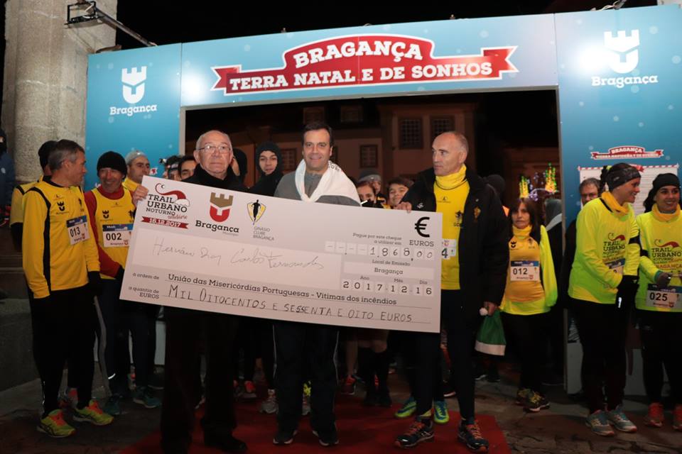 Solidariedade aqueceu Trail Nocturno