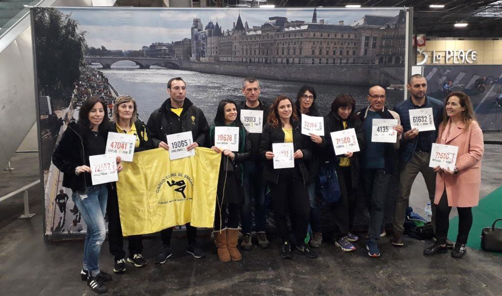 Ginásio Clube de Bragança na Maratona de Paris
