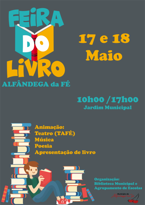 Primeira feira do livro em Alfândega da Fé