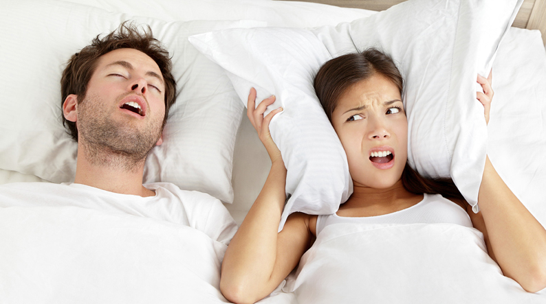 Já lhe disseram que ressona?