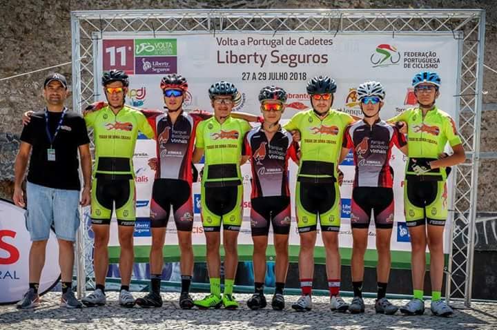 Ciclistas brigantinos estrearam-se na Volta a Portugal de Cadetes