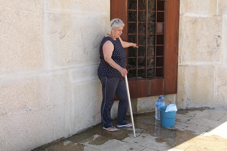 Igreja de São Francisco sem água