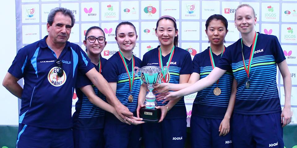 CTM Mirandela vence Supertaça José Manuel Amaro de Ténis de Mesa