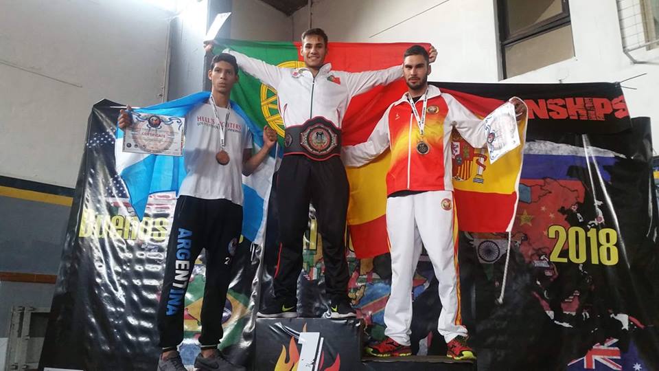 Fabrice Fernandes conquista títulos mundiais em Point Fighting e Light Contact