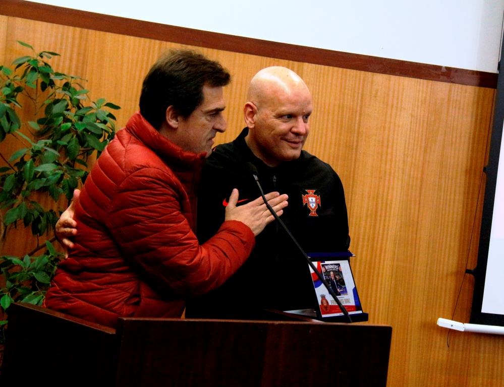 Jorge Braz destaca desenvolvimento do futsal no distrito de Bragança