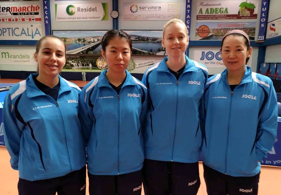 CTM Mirandela vai receber prémio pela dinamização do ténis de mesa feminino