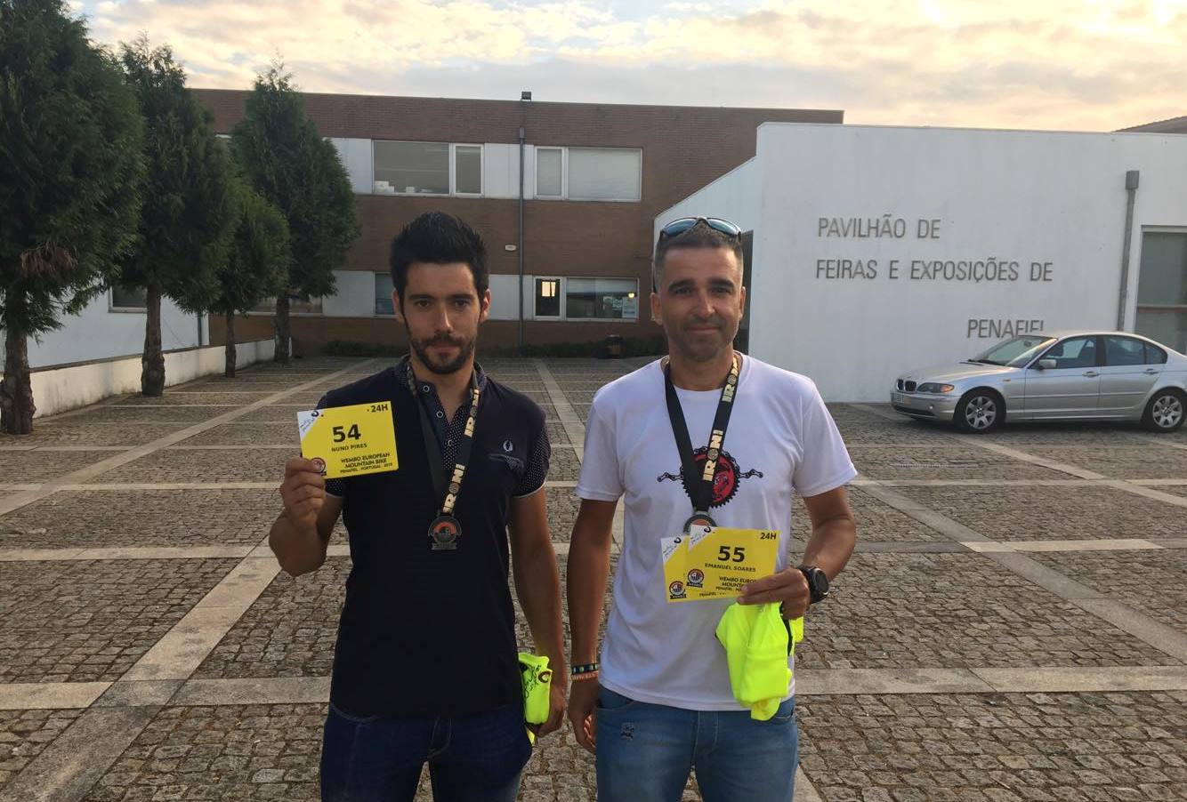 Nuno Pires e Emanuel Soares estrearam-se no Europeu de BTT Wembo
