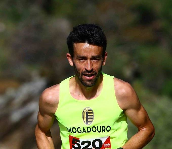 Muga e Carlos Lopes no Mundial de Corrida de Montanha