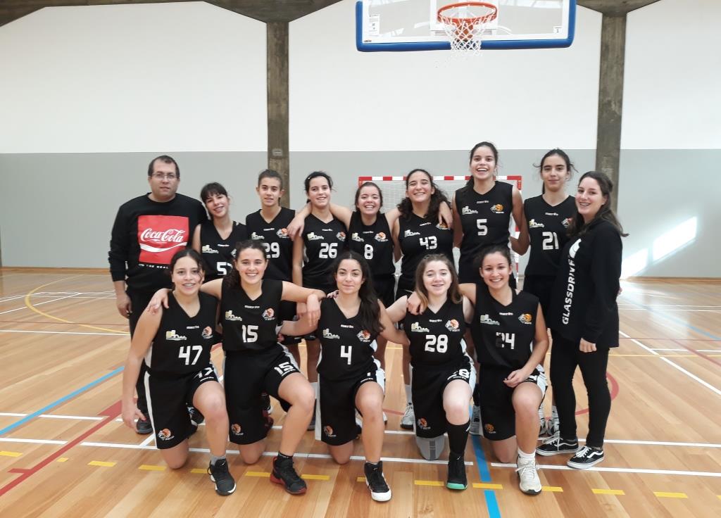 S.C. Mirandela vence distrital de basquetebol em sub-16 femininos