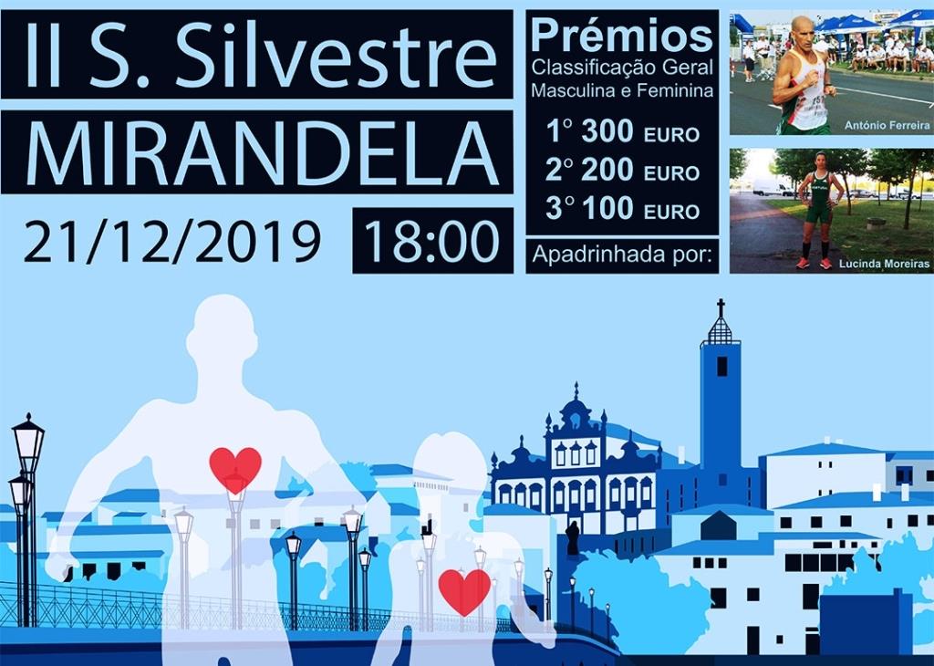 Lucinda Moreiras e António Ferreira apadrinham São Silvestre de Mirandela