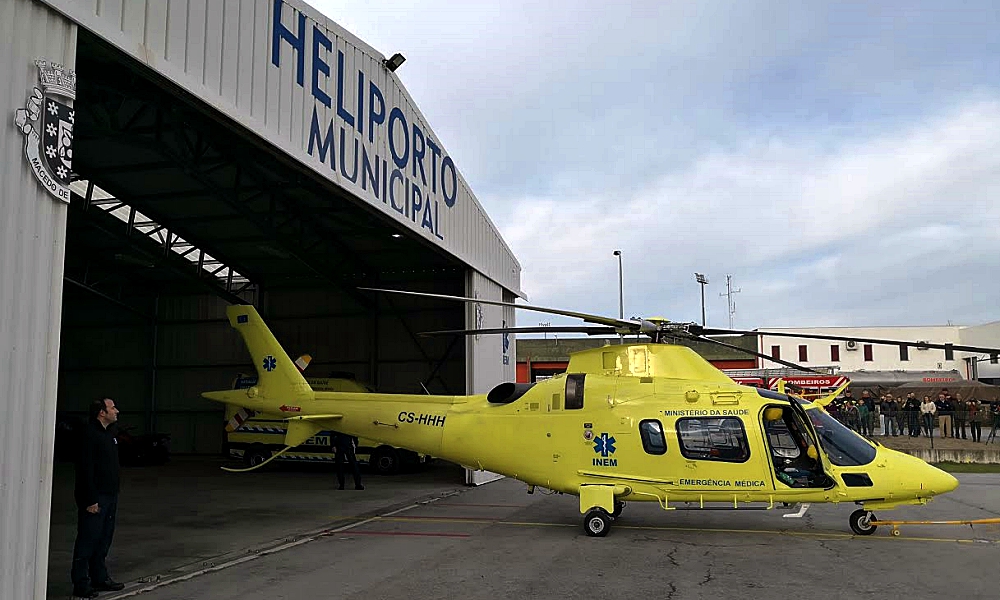 Câmara de Alfândega da Fé aprova moção em defesa da permanência do helicóptero do INEM em Macedo de Cavaleiros