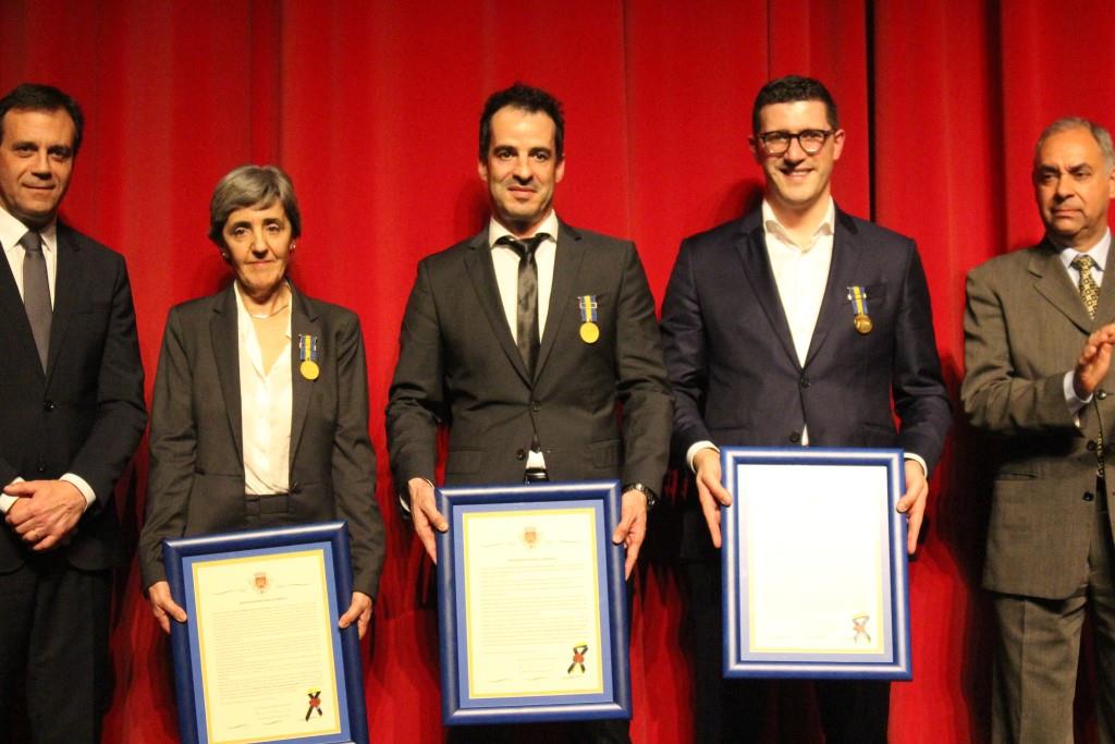 Ricardo Figueira e Marco Ferreira homenageados com a Medalha de Mérito Municipal de Bragança