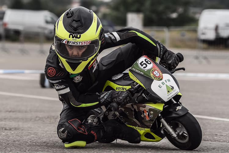 Piloto brigantino quer ser campeão nacional em mini velocidade
