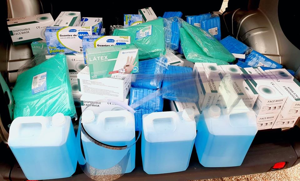 F.C. Vinhais distribuiu material de protecção a instituições do concelho