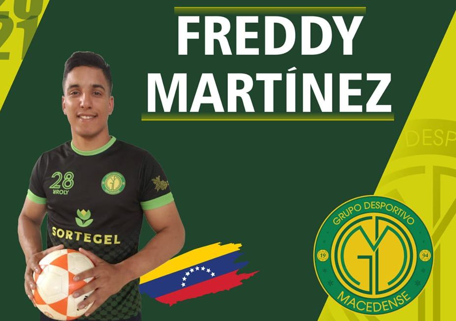 Macedense contrata Freddy Martínez (ex-Belenenses)