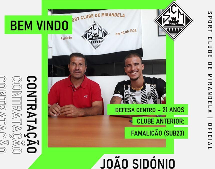 João Sidónio é reforço do S.C. Mirandela