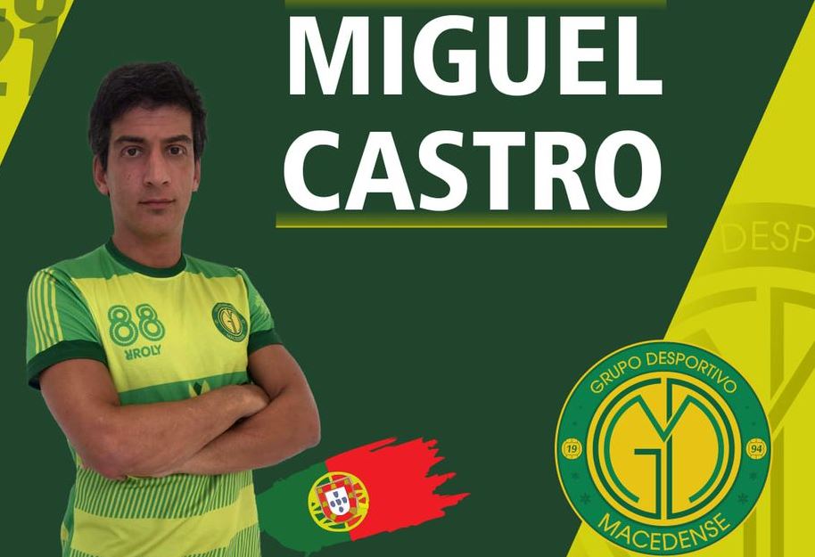 Miguel Castro renova com o Macedense