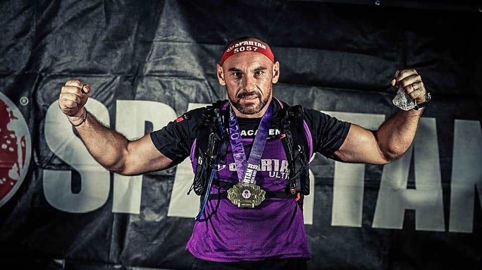 Atleta macedense na Spartan Race em Andorra