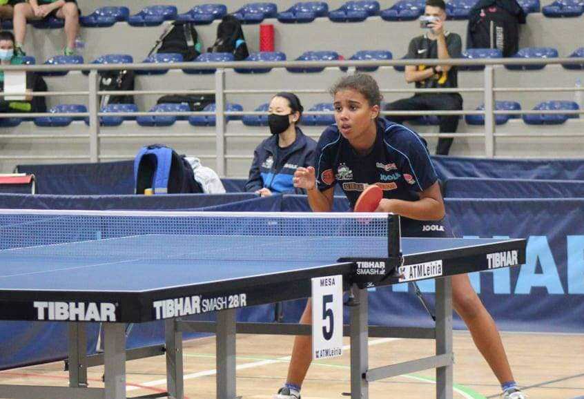 Matilde Pinto sagrou-se vice-campeã nacional de ténis de mesa em juniores