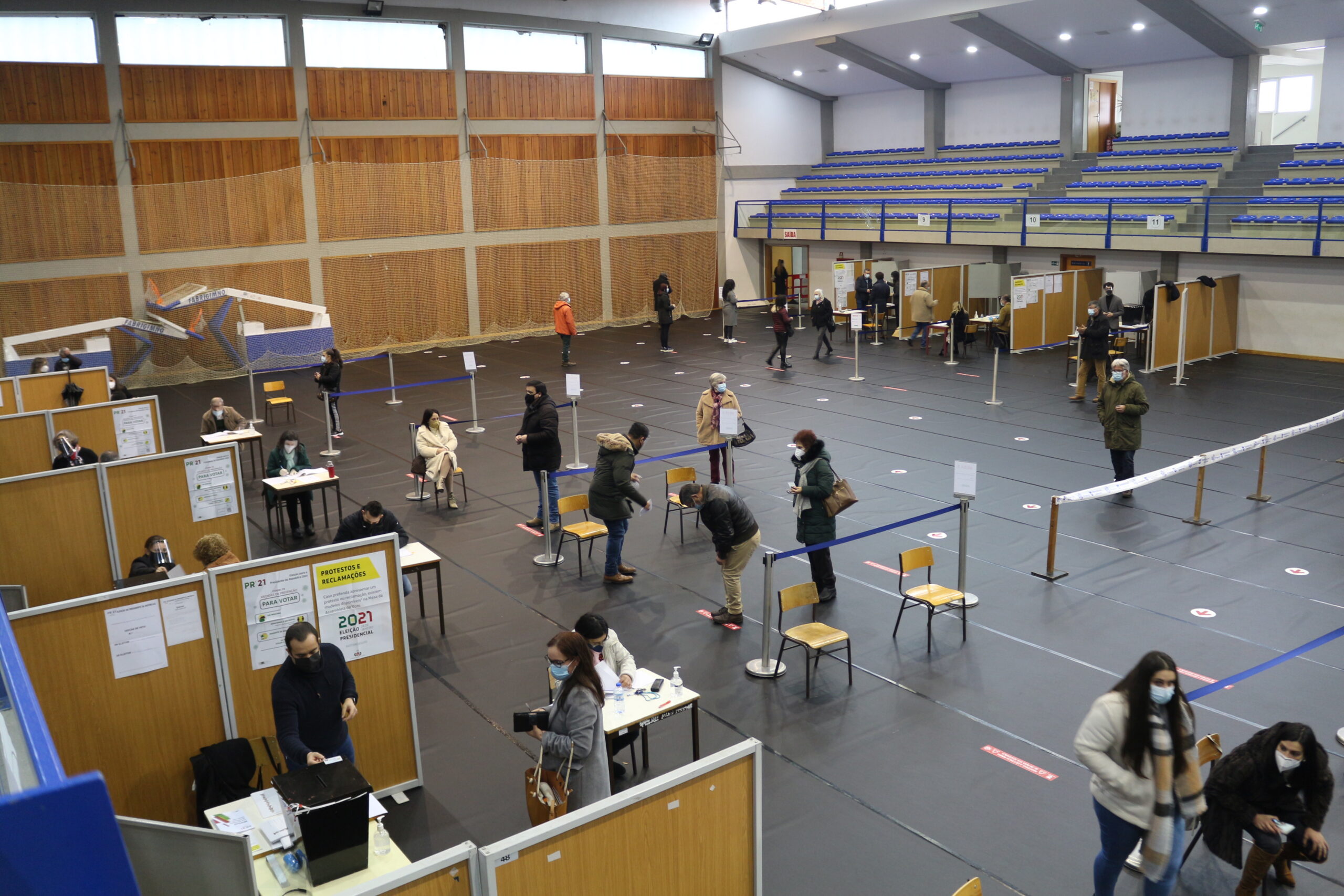 Marcelo Rebelo de Sousa vence no distrito e André Ventura fica em segundo lugar