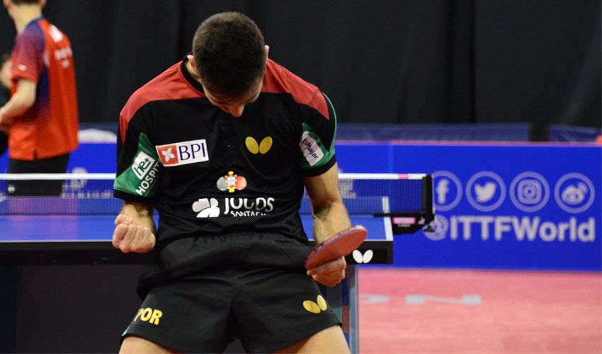 Mesatenista mirandelense qualifica-se para os oitavos de final em Doha