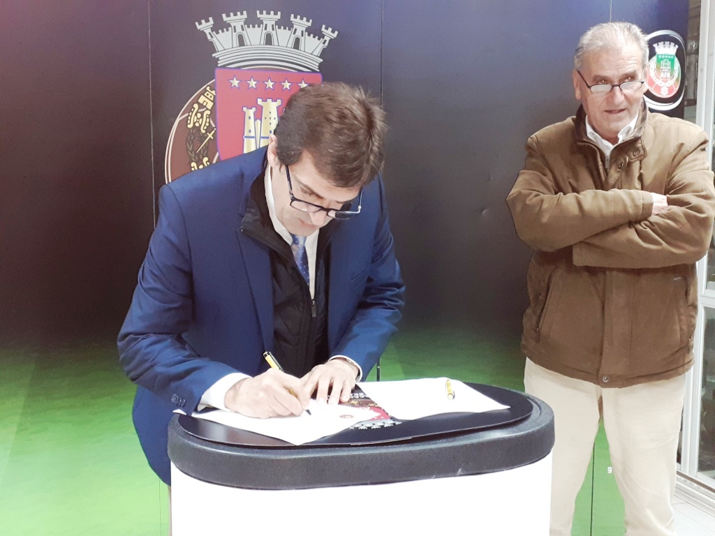 António Ramos reeleito presidente da A.F. Bragança