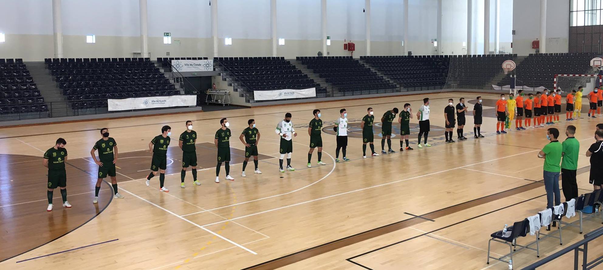 Entrada em falso das equipas brigantinas na segunda fase do Campeonato Nacional de Futsal da 2ª Divisão