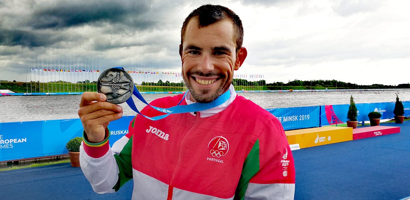 Fernando Pimenta no Campeonato Nacional de Canoagem em Mirandela
