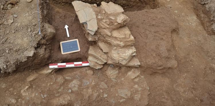 Estruturas e vestígios romanos encontrados em Alfaião