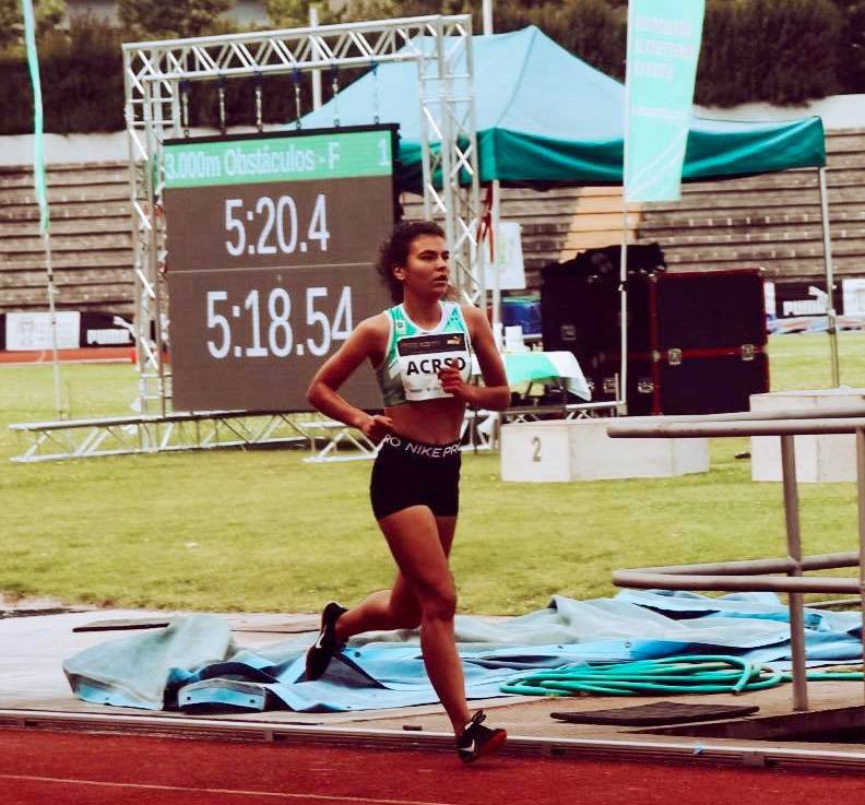 Eva Fernandes vence nacional de clubes da 3ª divisão de atletismo