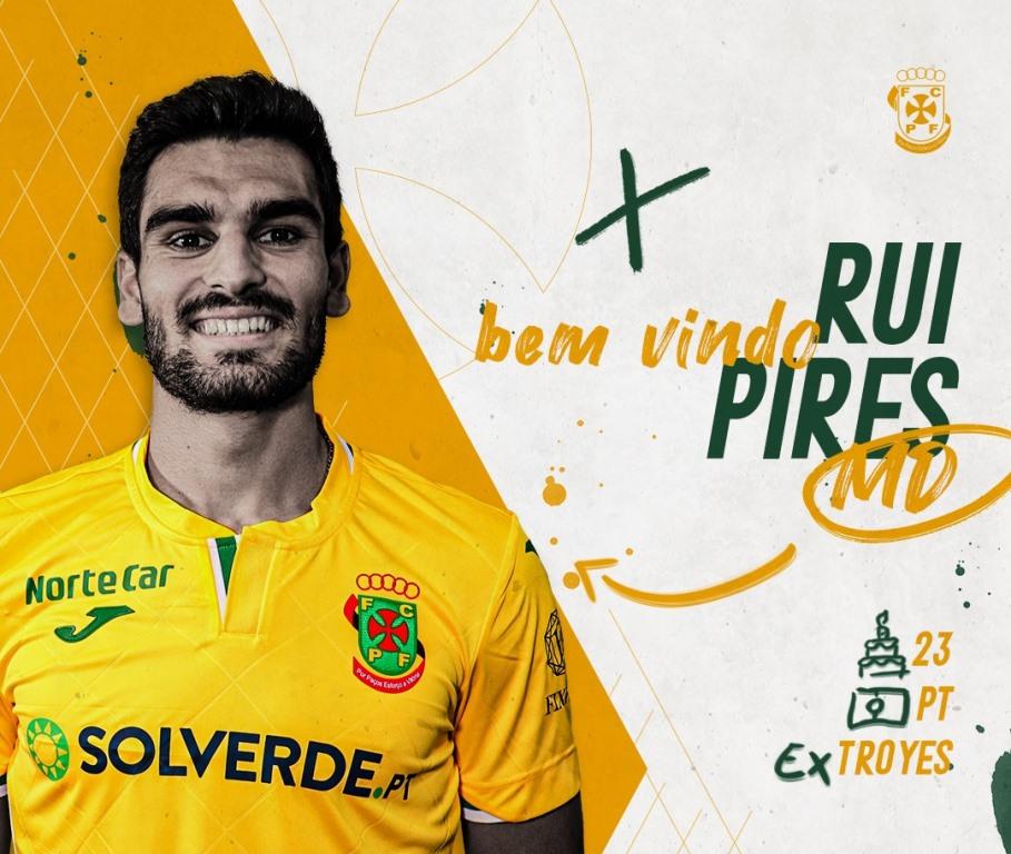 Rui Pires regressa a Portugal para representar o Paços de Ferreira