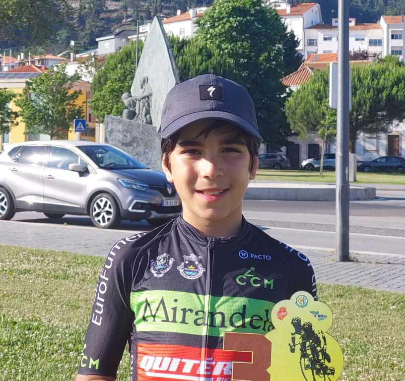 Martim Quitério no pódio em Viana do Castelo