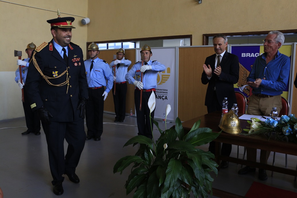 Carlos Martins toma posse como comandante dos bombeiros de Bragança numa altura “difícil financeiramente”