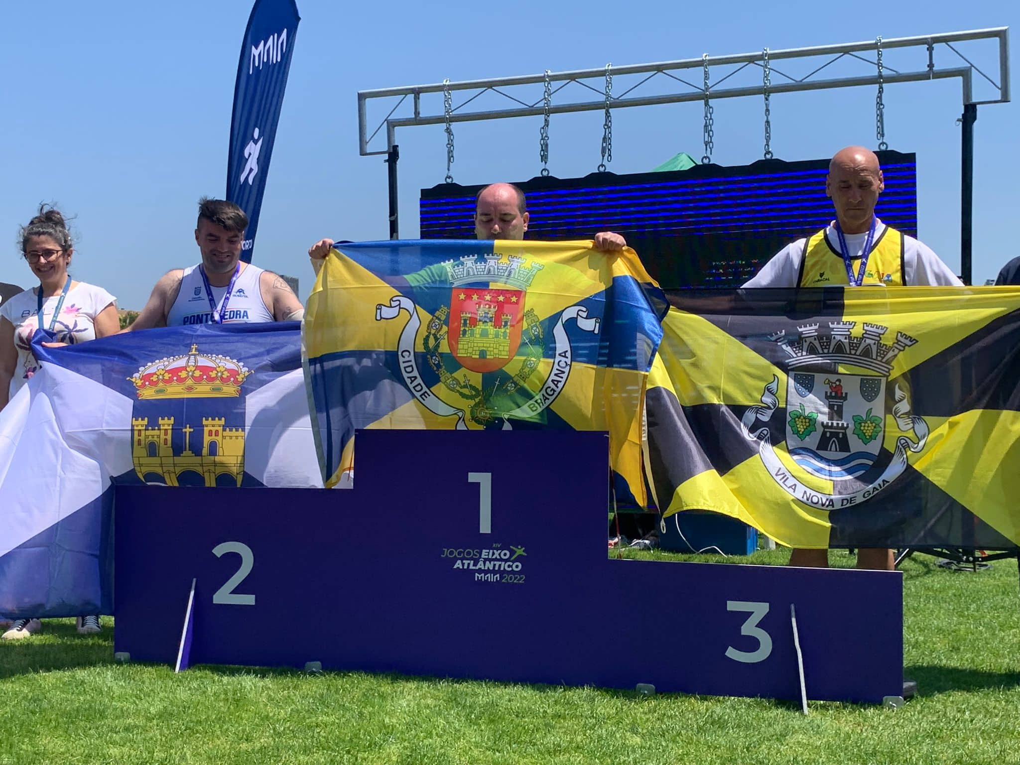 Bragança faz quatro pódios em desporto adaptado nos Jogos do Eixo Atlântico