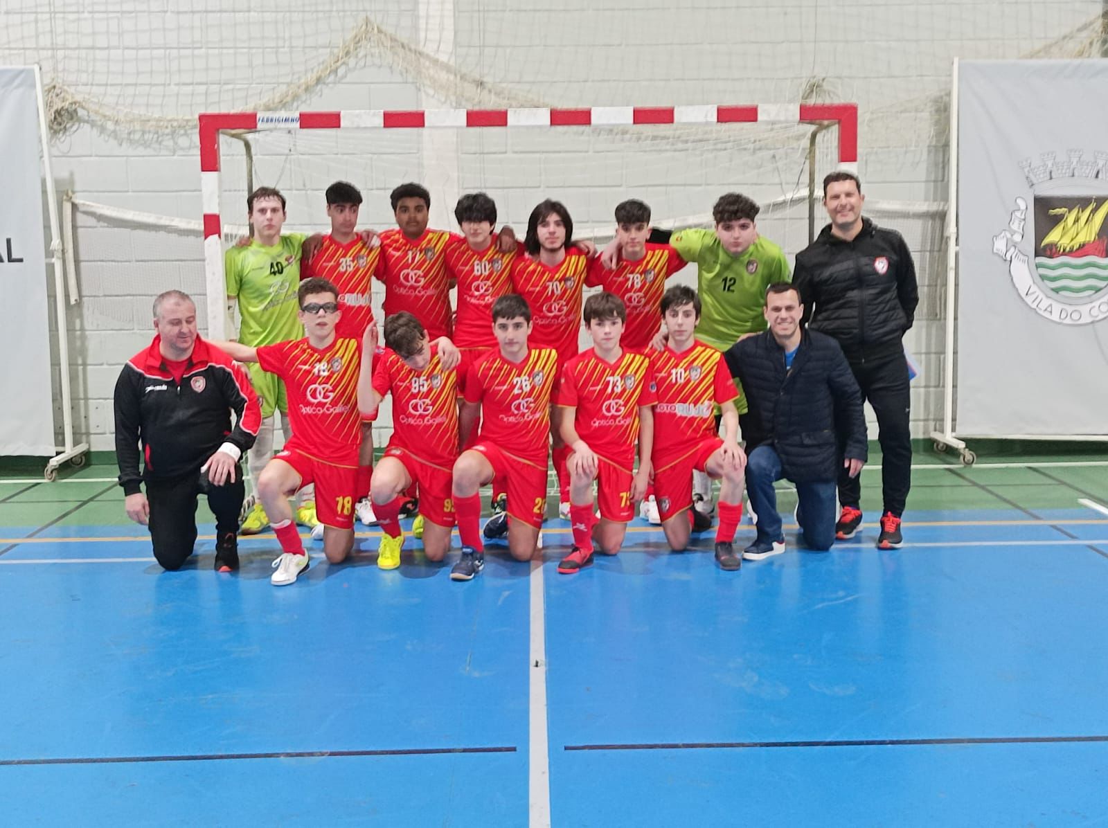 Equipa sub-15 da Escola Arnaldo Pereira vence no pontapé de saída da Taça Nacional de Futsal