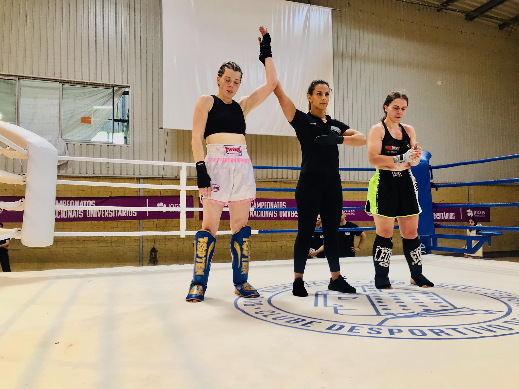 Atleta do Ginásio Clube Mirandelense conquista título nacional universitário de kickboxing