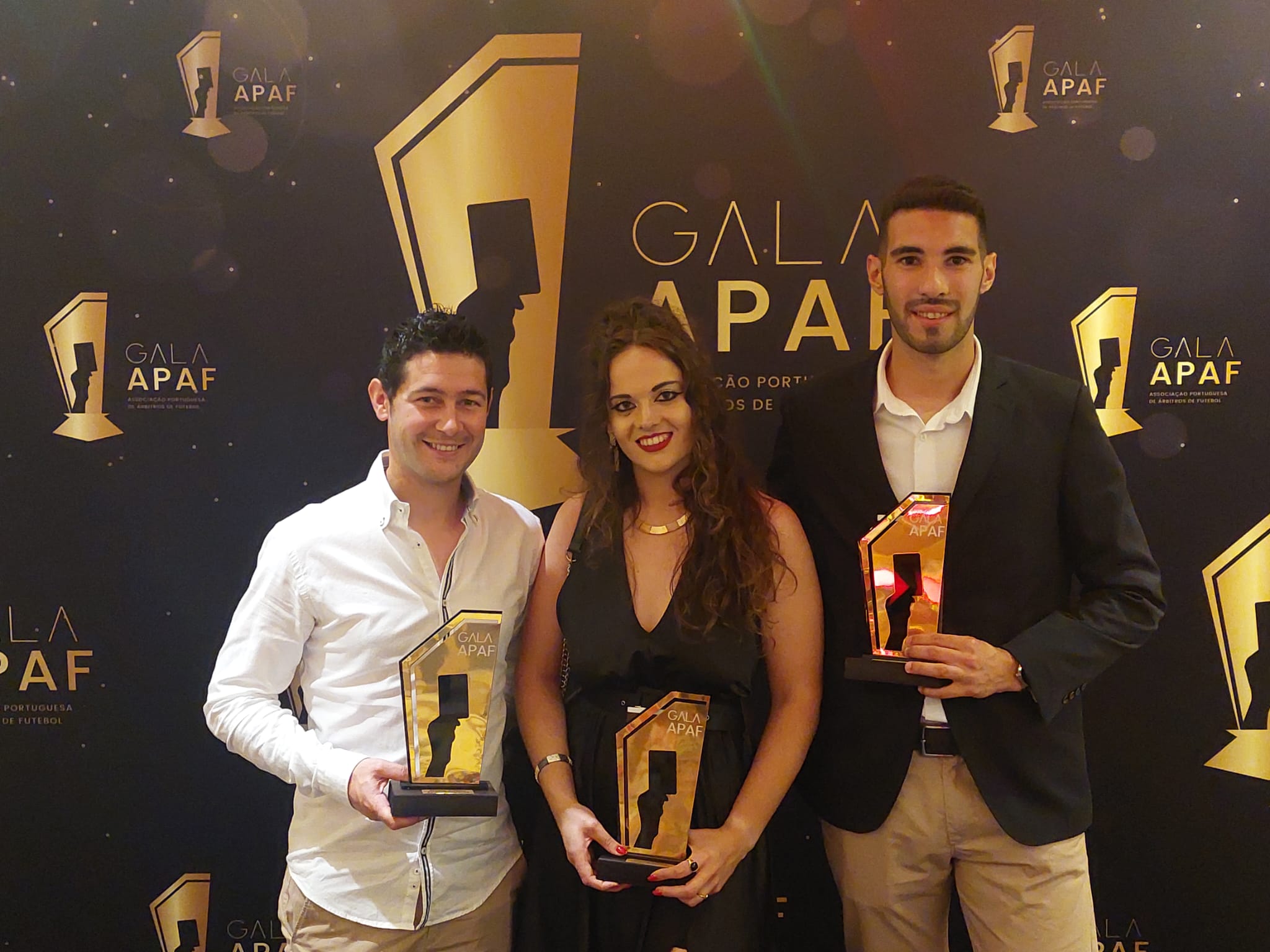Árbitros da A.F. Bragança premiados na Gala da APAF