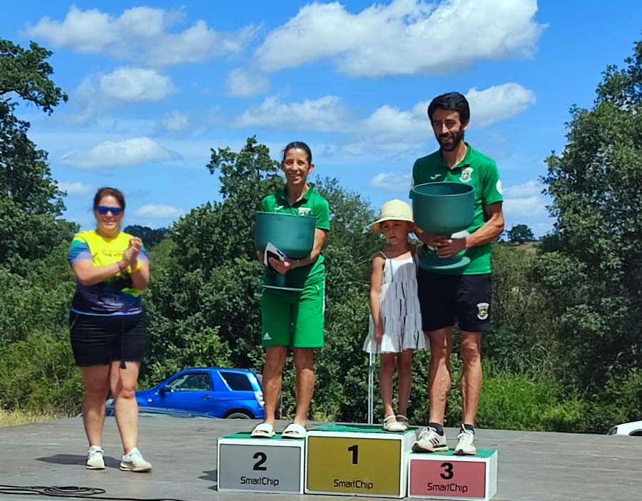 Rui Muga e Lucinda Moreiras vencem III Cross Popular de San Vitero