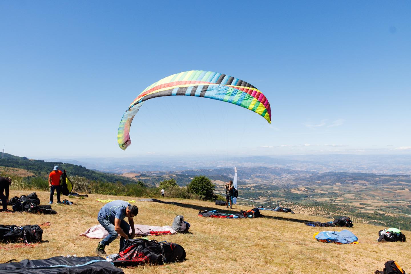 Parapente regressou em força a Macedo de Cavaleiros